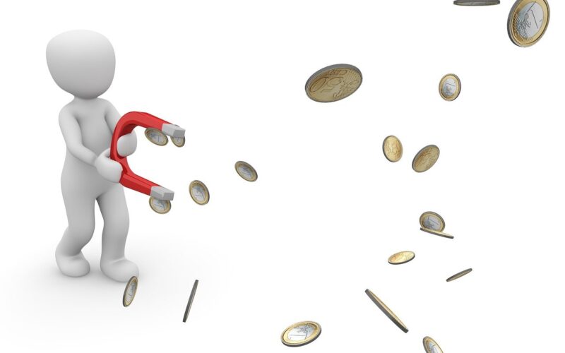 money, magnet, success